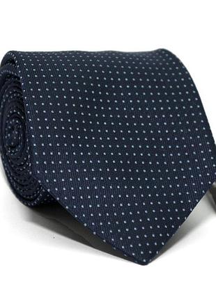 Краватка emilio corali синя з блакитними крапками gin-2263