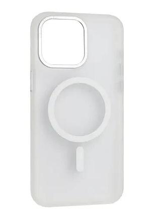 Чохол guard matte magsafe for iphone 14 pro white