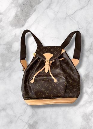 Рюкзак louis vuitton monogram коричневий