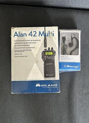 Портативна радіостанція св midland alan 42 ds