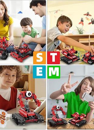 Stem робот 5-в-1 – программируемый конструктор для детей 8-14 лет! 7
