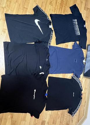 Чоловіча футболка nike чорна