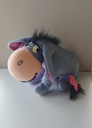Fisher price eeyore plush plastic eyes  disney winnie the pooh stuffed, мягкая игрушка — ослик иа (eeyore) из диснеевской серии «винни-пух»