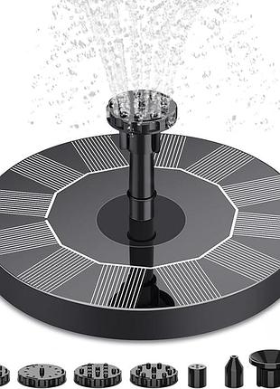 Солнечный насос для купалки для птиц aisitin 1.5w – естественная энергия для вашего сада