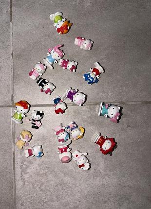 Коллекция игрушек hello kitty kinder