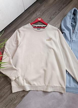 Джемпер пуловер бежевий унісекс puma.