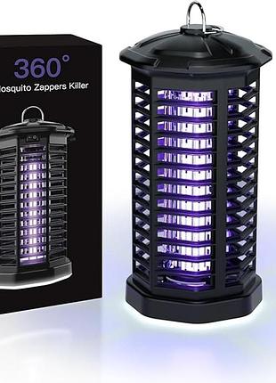 Электрический уничтожитель насекомых 15w с led подсветкой – для дома и сада