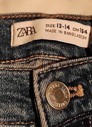 Дитячі джинси для дівчинки zara 3