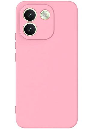 Чохол tpu getman liquid silk full camera для xiaomi redmi note 17 pro max рожевий / pink