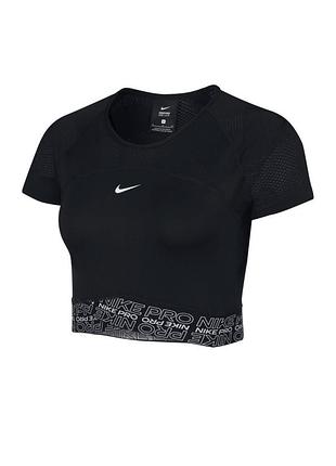 Жіночий топ nike pro чорний