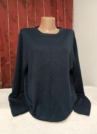Светр жіночий m&s темно синій l/xl розмір