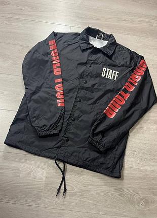 Мужской бомбер мерч justin bieber rock staff