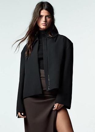 Классическая куртка жакет zara