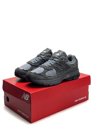 Женские кроссовки new balance 2002r wl dark grey