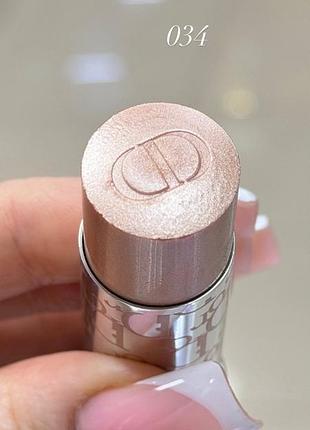 Стік-хайлайтер - dior backstage glassy glow stick 5