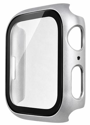 Захисні чохли myecogo для apple watch 45 мм, сріблясті, 2 шт.