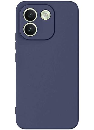 Чохол tpu getman liquid silk full camera для xiaomi redmi note 17 pro max синій / midnight blue