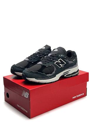 Чоловічі кросівки new balance 2002r ml grey white