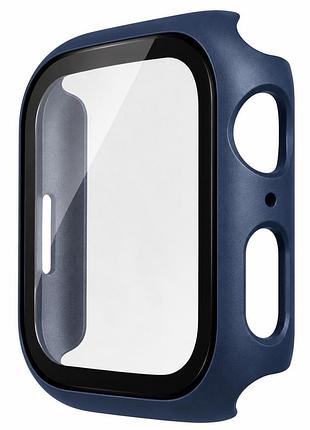 Захисні чохли myecogo для apple watch 45 мм, темно-сині, 2 шт.
