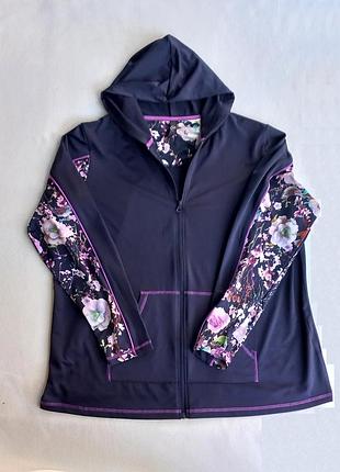 Кофта спортивна олімпійка xxxl довж 68 см