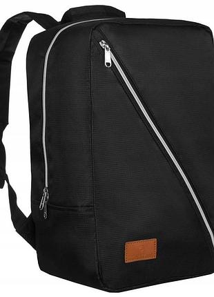 Дорожный рюкзак для ручной клади 40 x 20 x 25 peterson ptn-bpp-08-black-silver