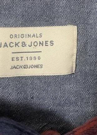 Сорочка чоловіча в клітинку jack &jones 4