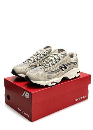 Мужские кроссовки new balance 1000 beige brown
