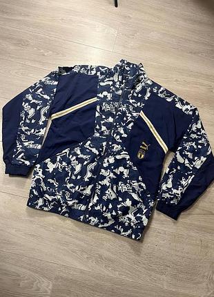 Мужская ветровка кофта футбольная puma italy
