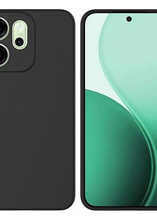 Чехол fiji full soft premium для oppo reno15 pro (cph2813) противоударный бампер с микрофиброй black