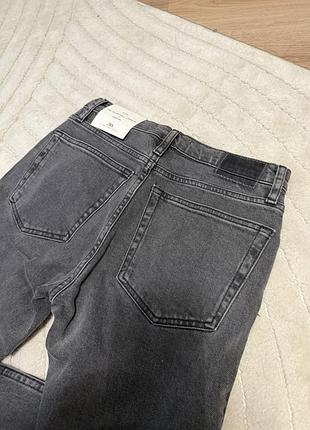 Жіночі джинси zara сірі 2