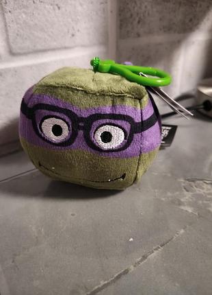 Плюшевий брелок-іграшка donatello teenage mutant ninja turtles