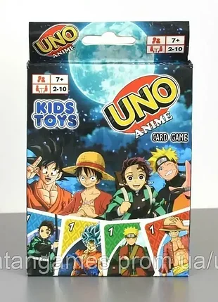 Настільна гра uno anime карткова гра