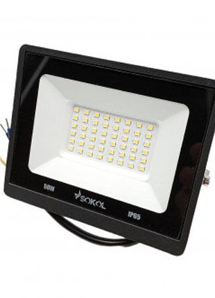 Прожектор led-slт 50w 220в 3500lm 6500k