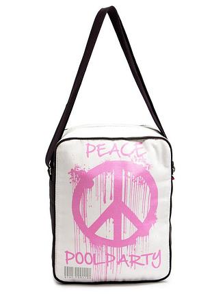 Мужская текстильная сумка poolparty peace с ремнем на плечо