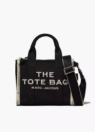 Жіноча сумка тоут marc jacobs jacquard small tote bag black