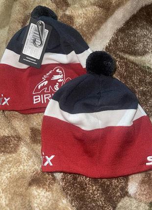 Нова оригінальна спортивна шапка swix birken (норвегія)