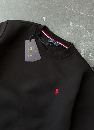 Світшот на флісі чоловічий polo ralph lauren преміум якості
