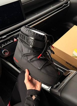 Женские дутики moon boot black heart 36-41 новинка 2026