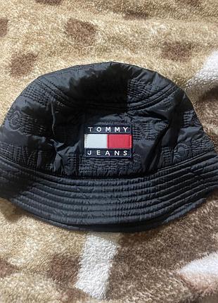 Брендова панама tommy jeans monogram (100% оригінал)