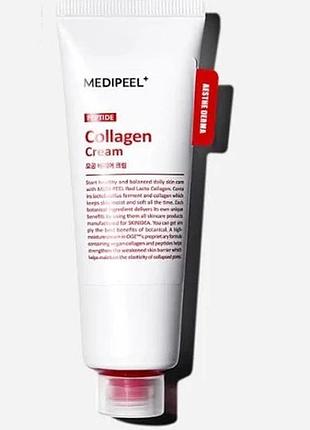 Medi-peel red lacto peptide collagen barrier cream 80ml укрепляющий крем