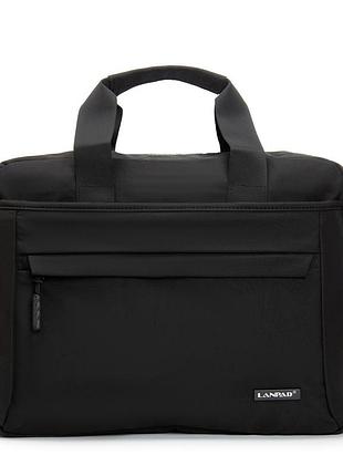 Podium сумка мужская для ноутбука нейлон lanpad 37017 black
