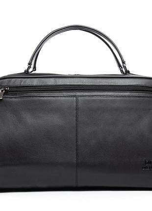 Podium сумка чоловіча дорожня шкіра bretton 3485-34 black