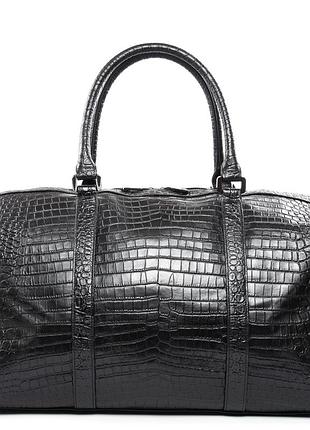 Podium сумка чоловіча дорожня шкіра bretton 2897-46 black