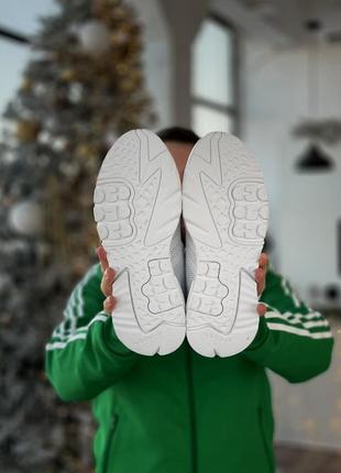 Мужские кроссовки adidas nite jogger  white9 фото