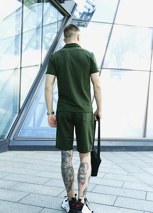 Шорты хаки трикотажные nike мужские s-3xl летние