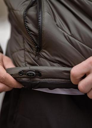 Хакі куртка чоловіча the north face s-5xl демісезон