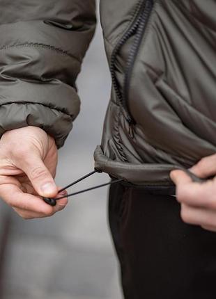 Куртка the north face s-5xl демісезон хакі чоловіча