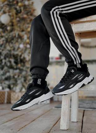 Мужские кроссовки adidas ozweego celox black