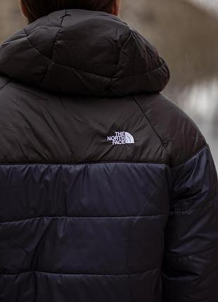 Мужская демисезонная куртка черно-синяя s-5xl the north face