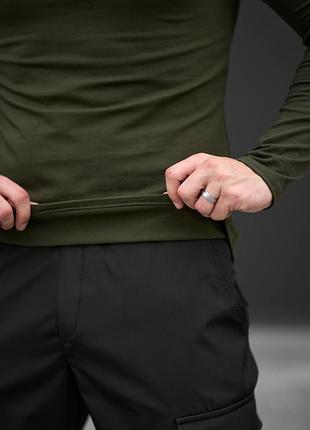 Демисезон лонгслив мужской intruder pulse s-3xl хаки